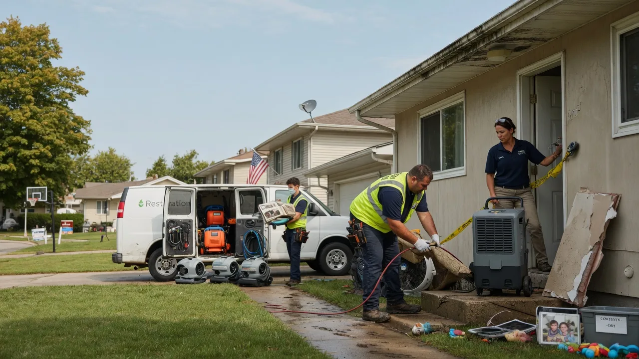 Water Damage Restoration in Lecompton, KS near me